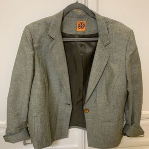 grey Tory Burch blazer